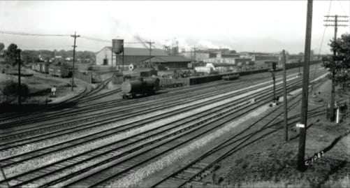 Great Northern Railway, Dale Street Shops.Photo © Minnesota Historical Society